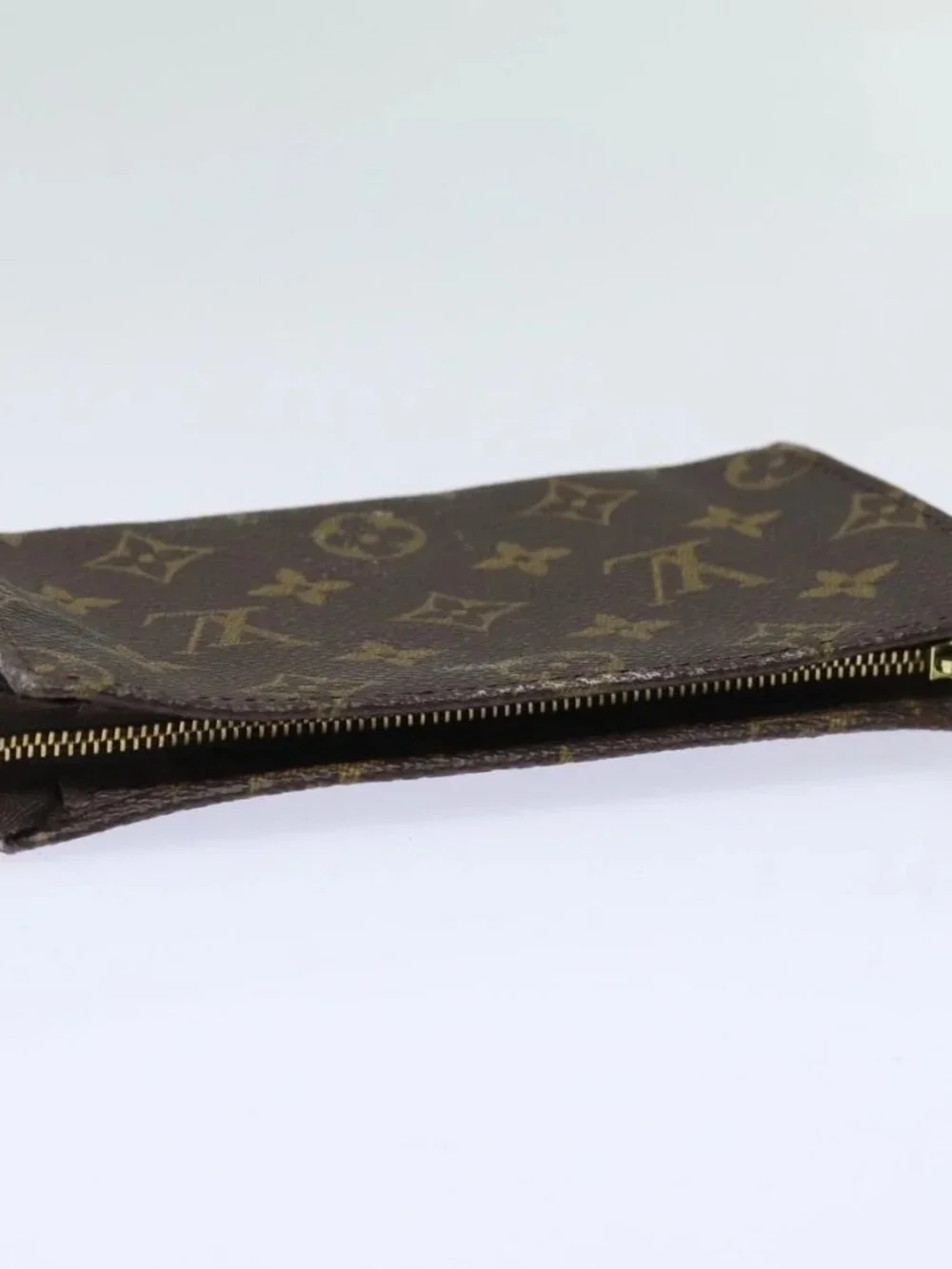 LOUIS VUITTON Monogram Bucket PM Accessory Pouch LV Auth